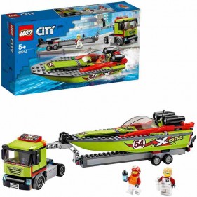 LEGO City 60254Motorboat transport