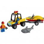 LEGO City 60286 ATV di soccorso balneare