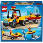 LEGO City 60286 ATV di soccorso balneare