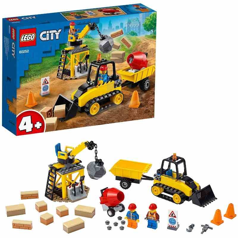 LEGO City 60252 Bulldozer da cantiere