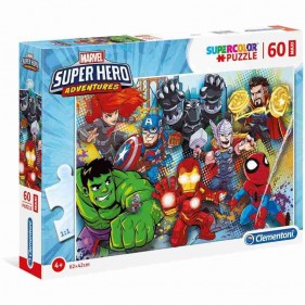 Marvel Super Hero Avengers Puzzle Maxi 60 Pezzi
