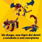 LEGO Creator 31102 Drago del fuoco