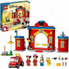 LEGO Disney 10776 Autopompa en Mouse Barracks en zijn vrienden