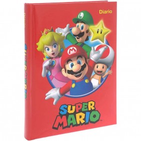 Super Mario - Dagboek 2021/22 12 Maanden - Rood