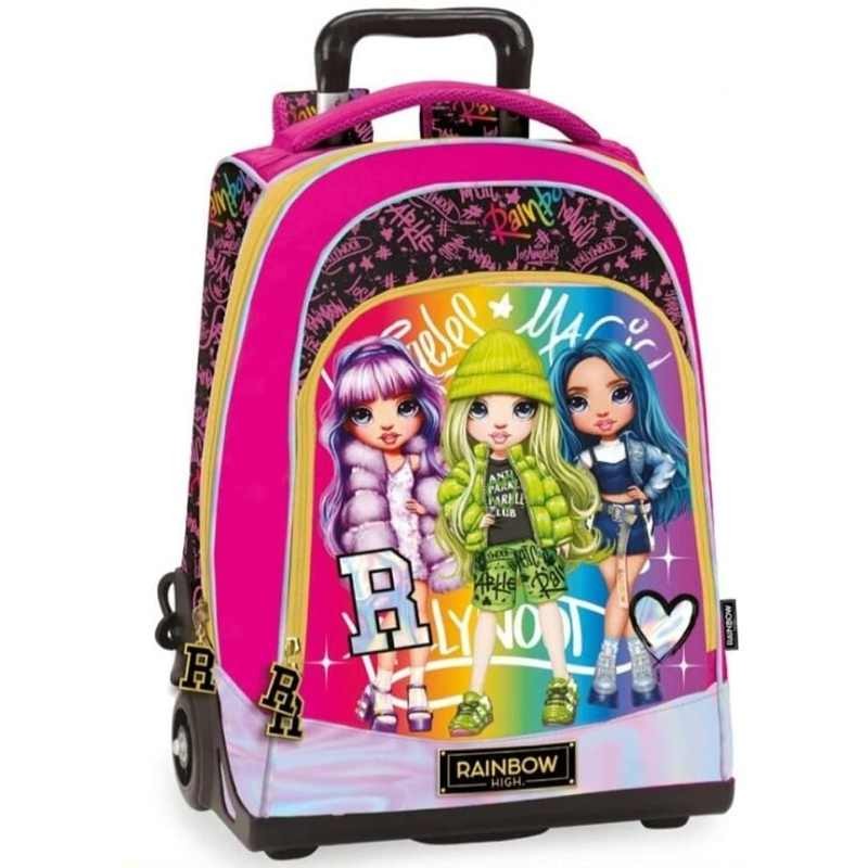 Zaino trolley scuola Rainbow High