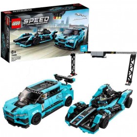 LEGO Speed Champions 76898 Formel E Panasonic Jaguar Racing GEN2 Car & Jaguar I-PACE eTROPHY