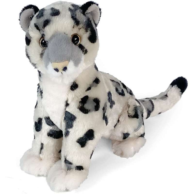Peluche Leopardo delle Nevi 30 cm