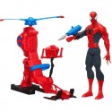 Spiderman Elicottero con Personaggio 30 Cm