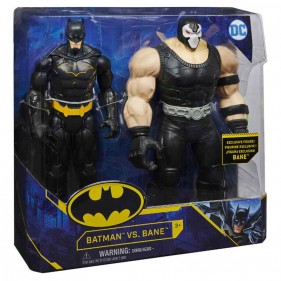 Batman versus Bane 2-personages