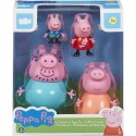Famiglia di Peppa Pig Set 4 Personaggi