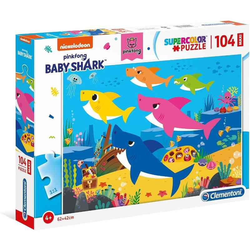 Puzzle Baby Shark 104 Maxi-Teile