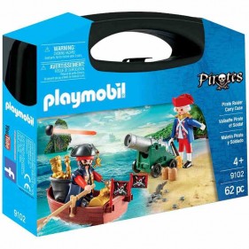 Playmobil Pirates 9102 Koffer Pirat und Soldat