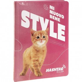 Tagebuch Comix Hashtag Katze