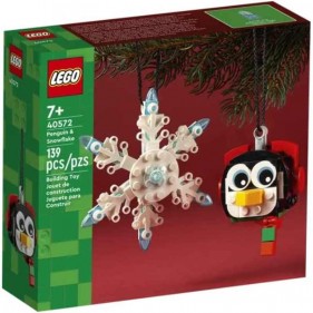 LEGO 40572 Pinguino e fiocco di neve