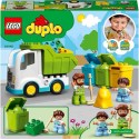 Trash truck en recycling LEGO Duchy 10945