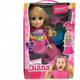 Ik hou van Diana Doll Princess Heroine