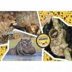 Puzzle National Geographic Kids - Wildtier-Abenteurer