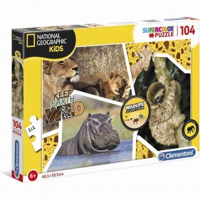 Puzzle National Geographic Kids - Wildlife Adventurer
