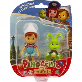 Pinocchio e Grillo Parlante blister 2 personaggi