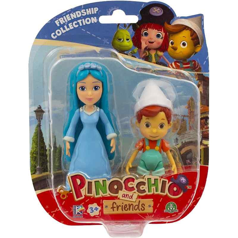 Pinocchio e Fata Turchina blister 2 personaggi