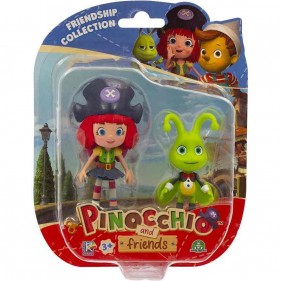 Pinocchio Blister 2 Charaktere Freeda und Jiminy Cricket
