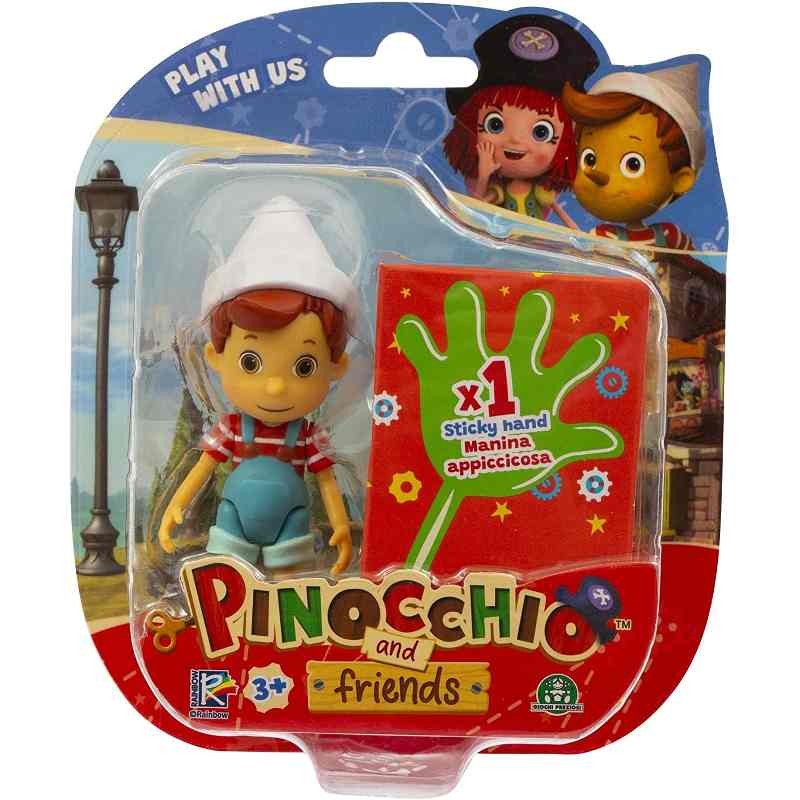 Ampolla de Pinocho con carácter y mano pegajosa