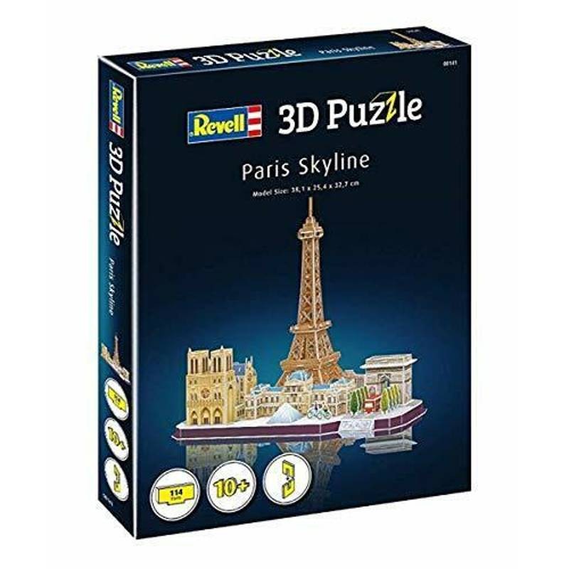 3D Puzzel Skyline Parijs