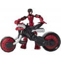 Spiderman met Moto Bend en Flex