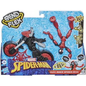 Spiderman con Moto Bend and Flex