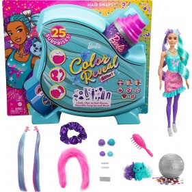 Barbie bambola Color Reveal Glitter