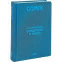 COMIX Diario Mignon Plus 2023/24 Blue Metallic Matematica ghostami