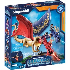 Dragons: The Nine Realms - Wu & Wei with Jun PLAYMOBIL 71080