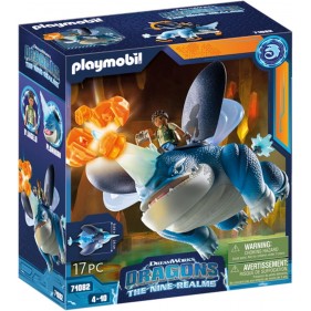 Dragons: The Nine Realms - Plowhorn & d'Angelo Playmobil 71082