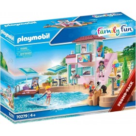 Playmobil Family Fun 70279 Bar Gelateria del Porto