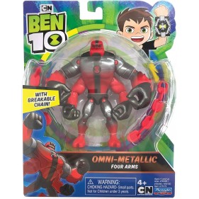 Omni-Metallic Four Arms action figure Ben 10