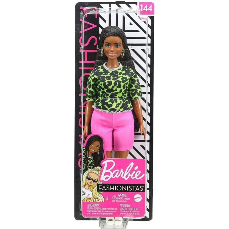 Barbie Fashionistas 144 con Trecce Castane