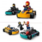 LEGO City 60400 Go-kart e piloti