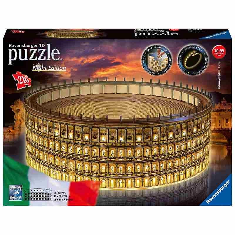 Colosseum Night Edition 3D-puzzel