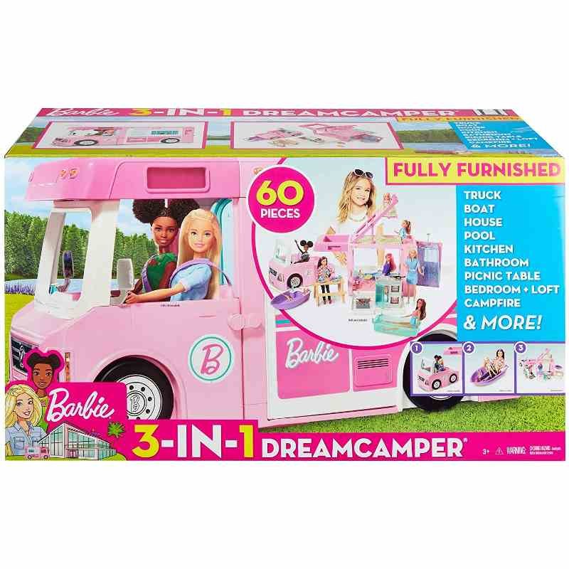 Barbie Camper dei Sogni 3 in 1