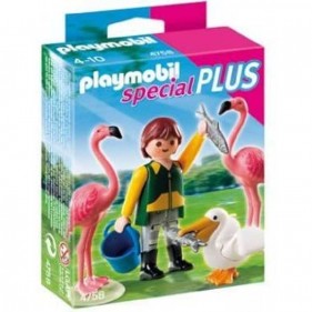 Playmobil 4758 - Guardiano con Uccelli Esotici
