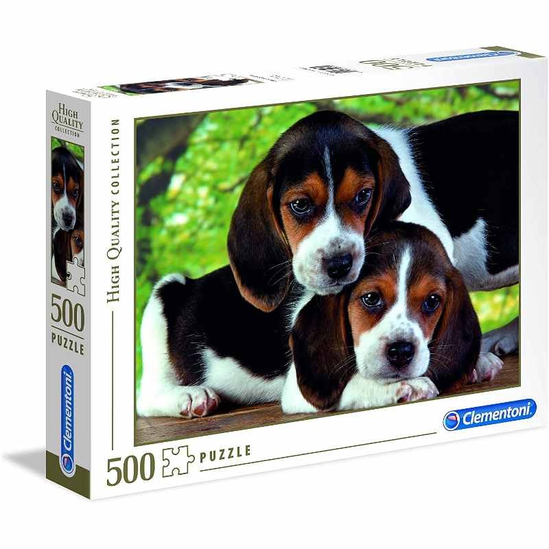 Puzzle 500 pezzi Cuccioli Beagle